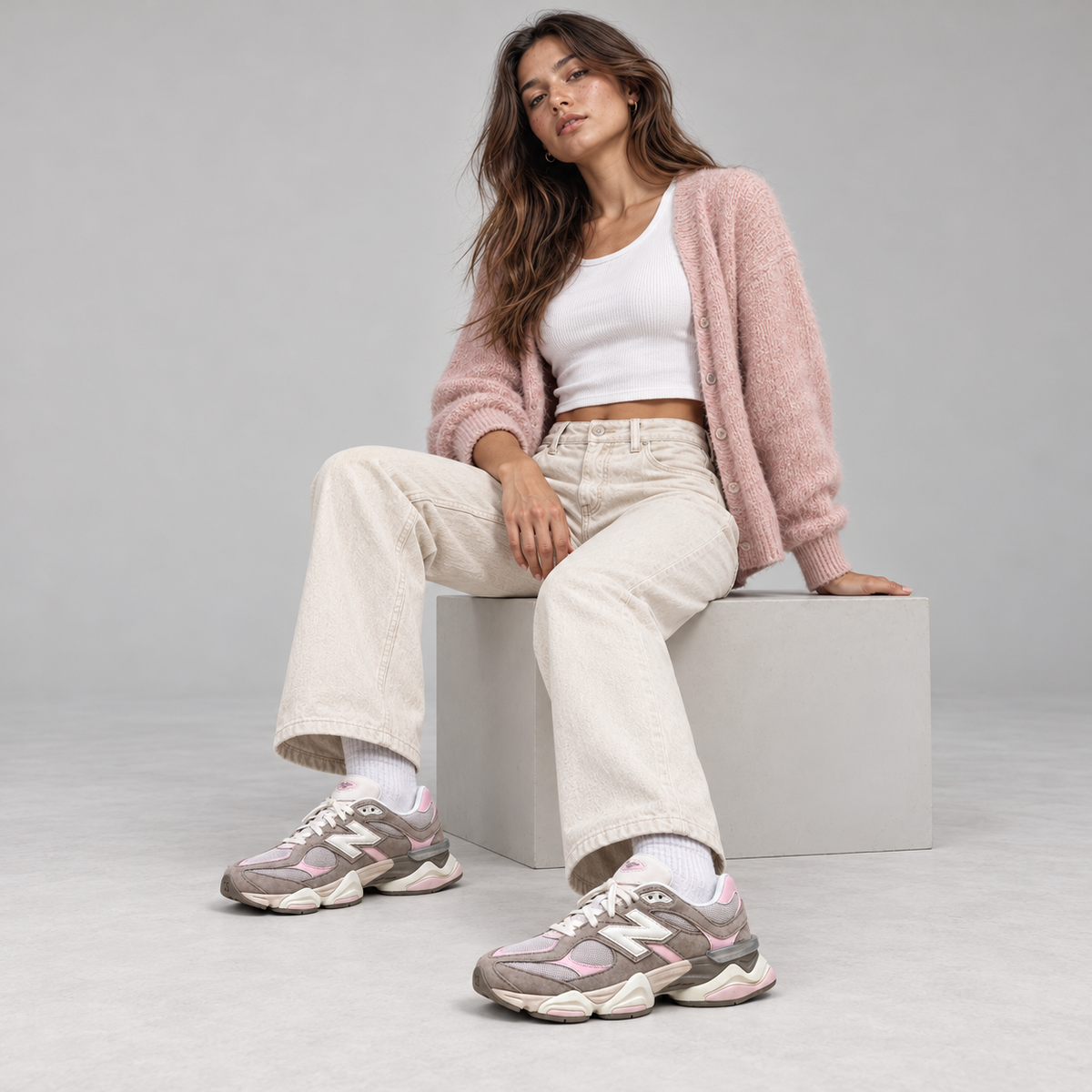 9060 "Panelled low-top"