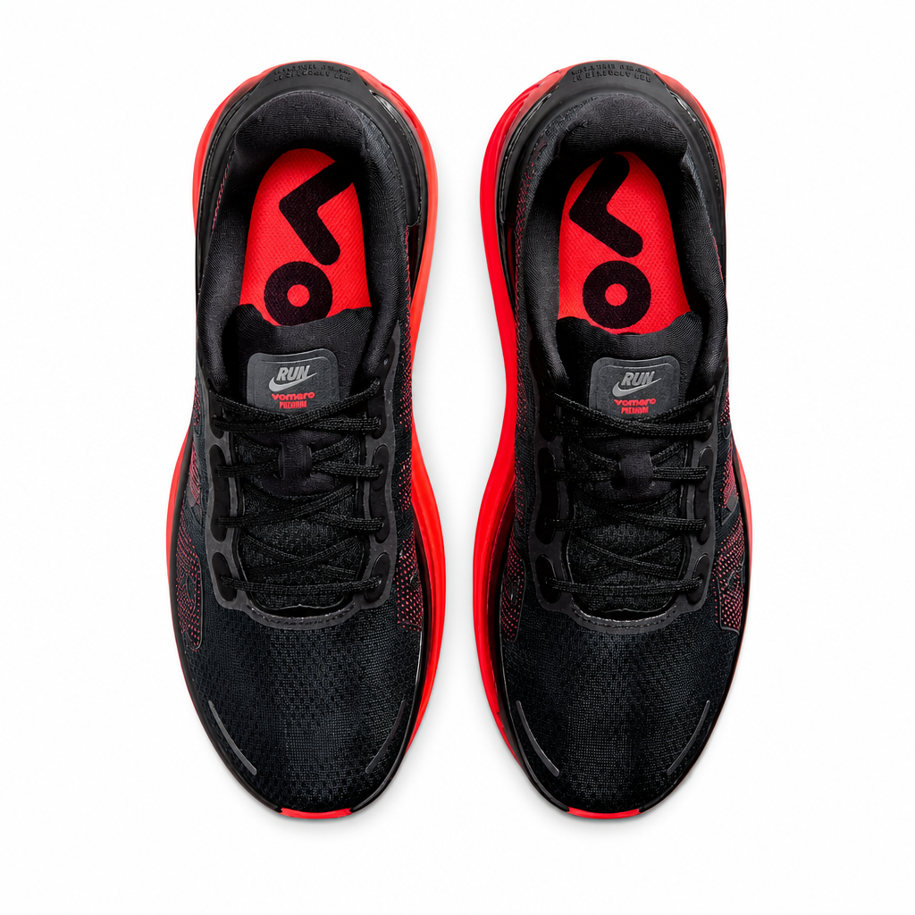 Vomero Premium "Black Bright Crimson"