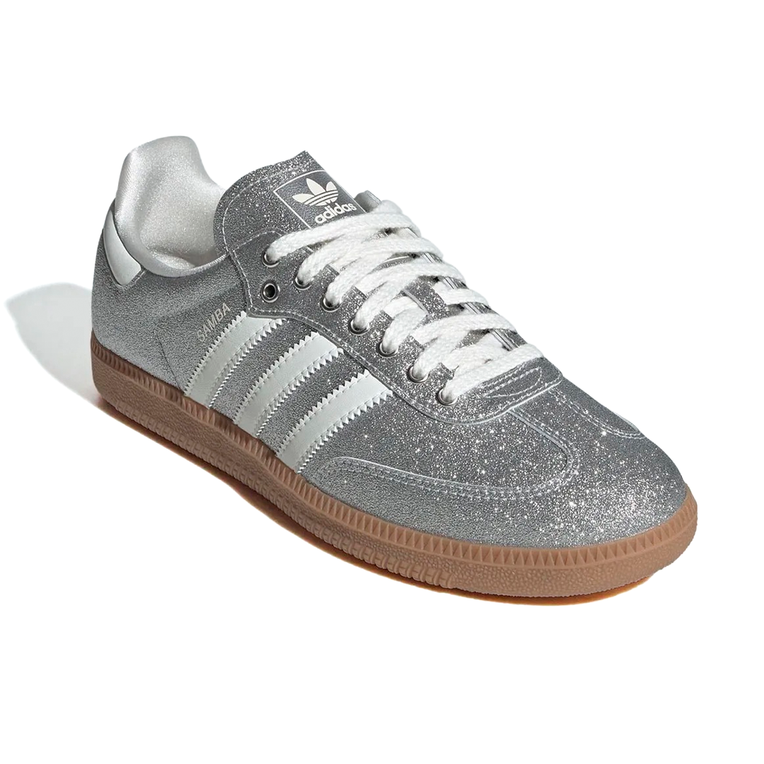 Samba OG "Glitter Silver"